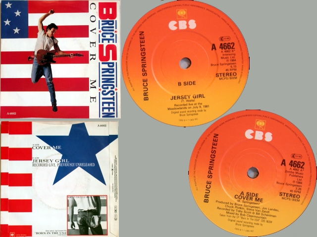 Bruce Springsteen - COVER ME / JERSEY GIRL